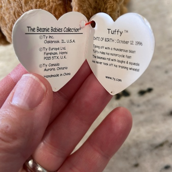 TY Beanie Baby Original Tuffy Dog - Picture 6 of 8